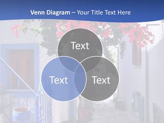 Cooling House Power PowerPoint Template