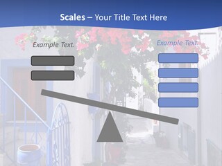 Cooling House Power PowerPoint Template