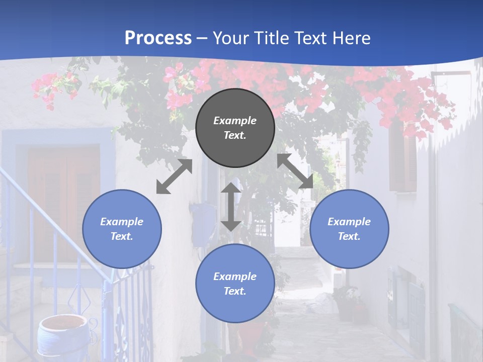 Cooling House Power PowerPoint Template