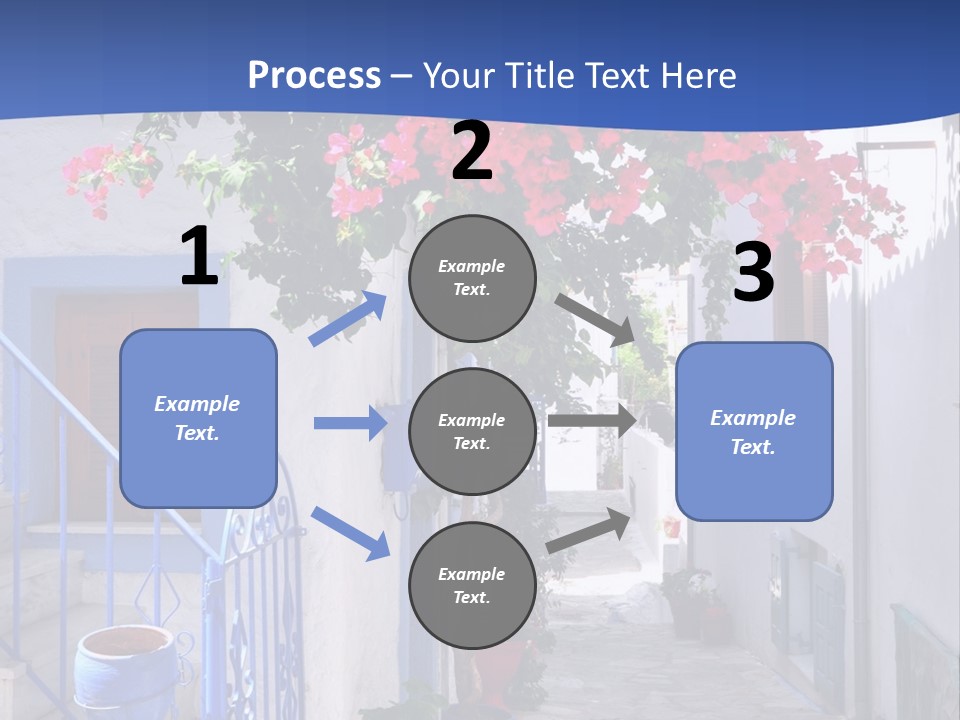 Cooling House Power PowerPoint Template