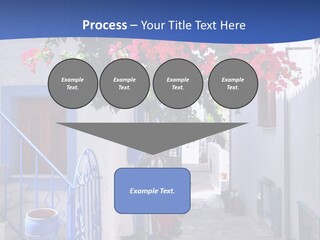 Cooling House Power PowerPoint Template