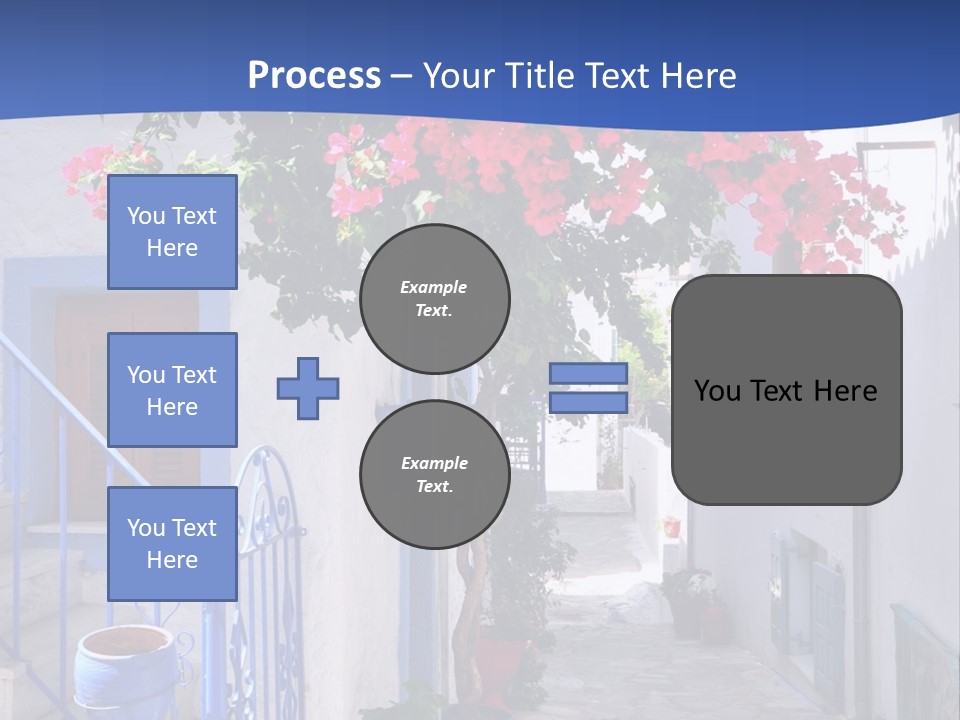 Cooling House Power PowerPoint Template