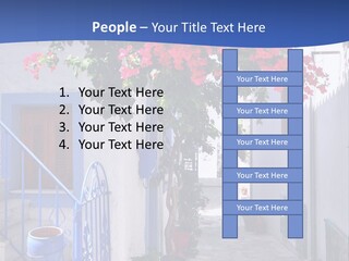Cooling House Power PowerPoint Template