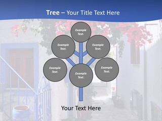 Cooling House Power PowerPoint Template