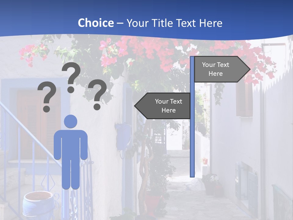 Cooling House Power PowerPoint Template