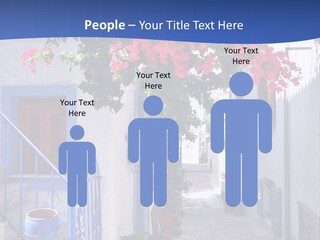 Cooling House Power PowerPoint Template