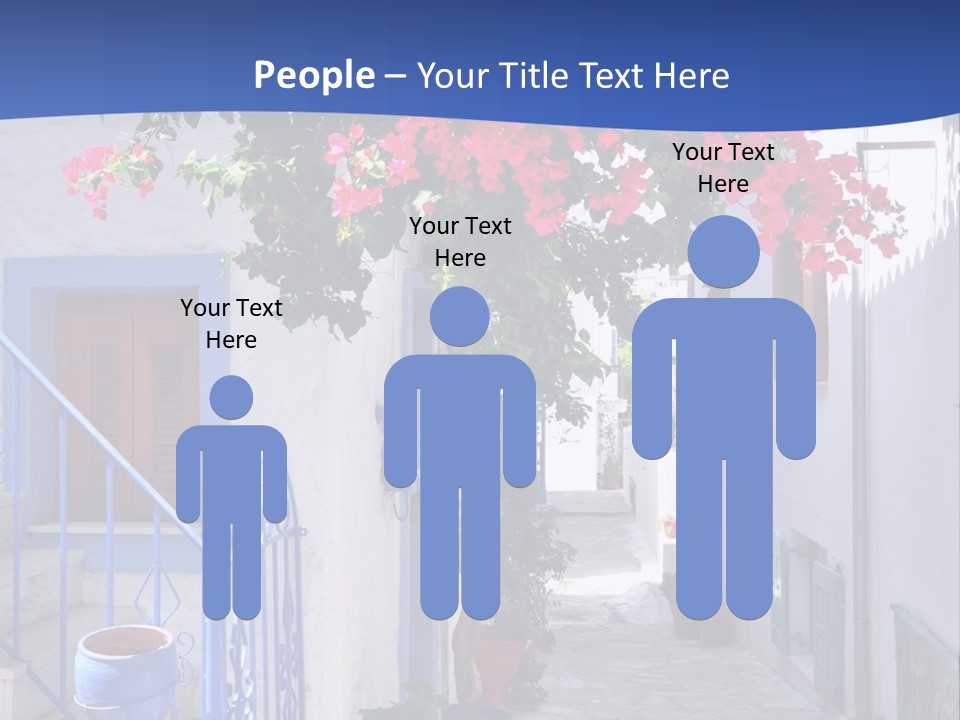 Cooling House Power PowerPoint Template