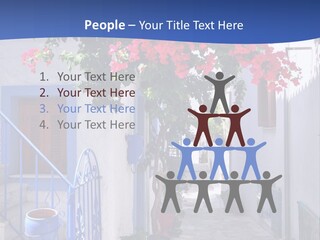 Cooling House Power PowerPoint Template