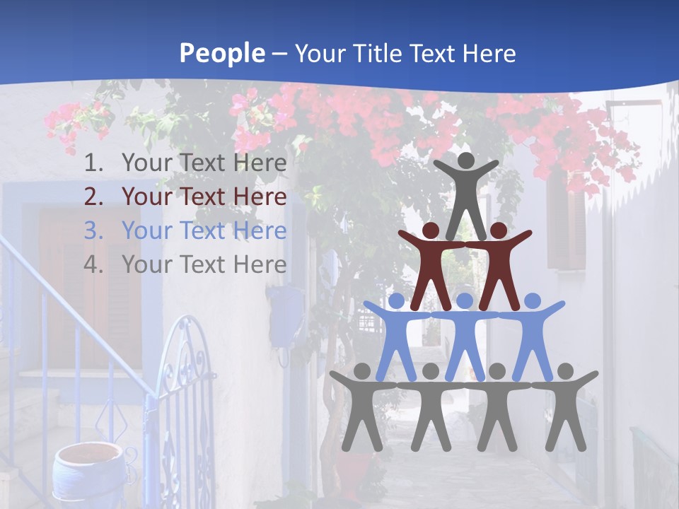 Cooling House Power PowerPoint Template