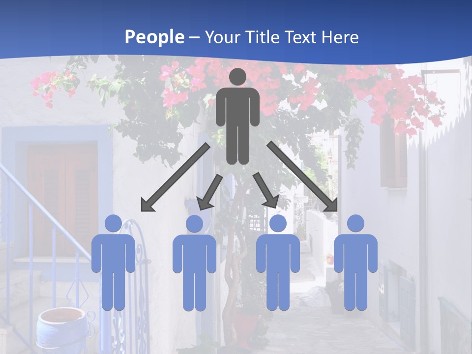 Cooling House Power PowerPoint Template