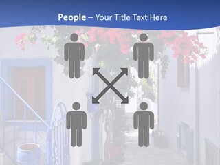 Cooling House Power PowerPoint Template