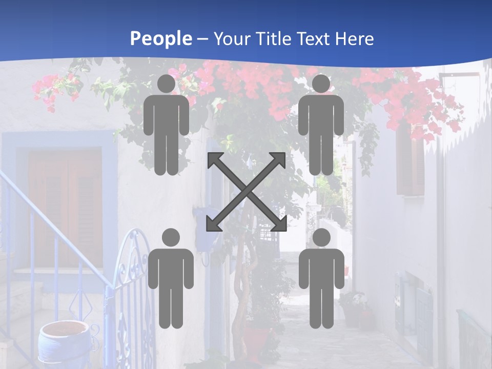 Cooling House Power PowerPoint Template