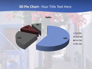 Cooling House Power PowerPoint Template