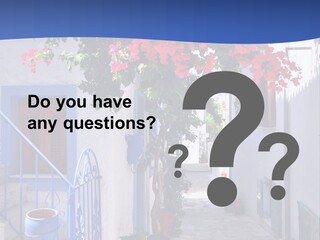 Cooling House Power PowerPoint Template