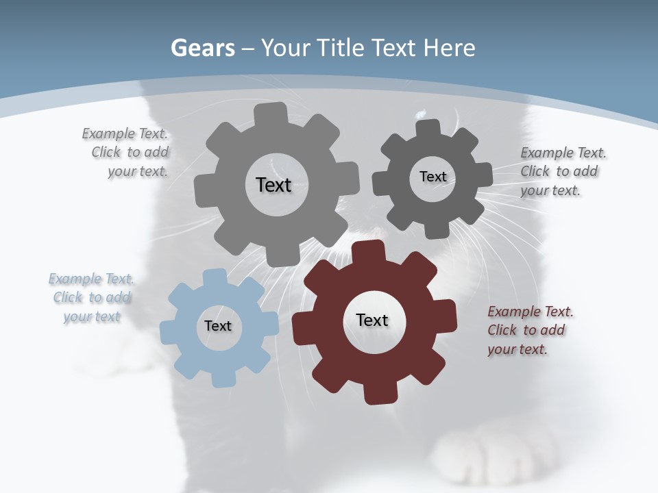 Unit Conditioner White PowerPoint Template