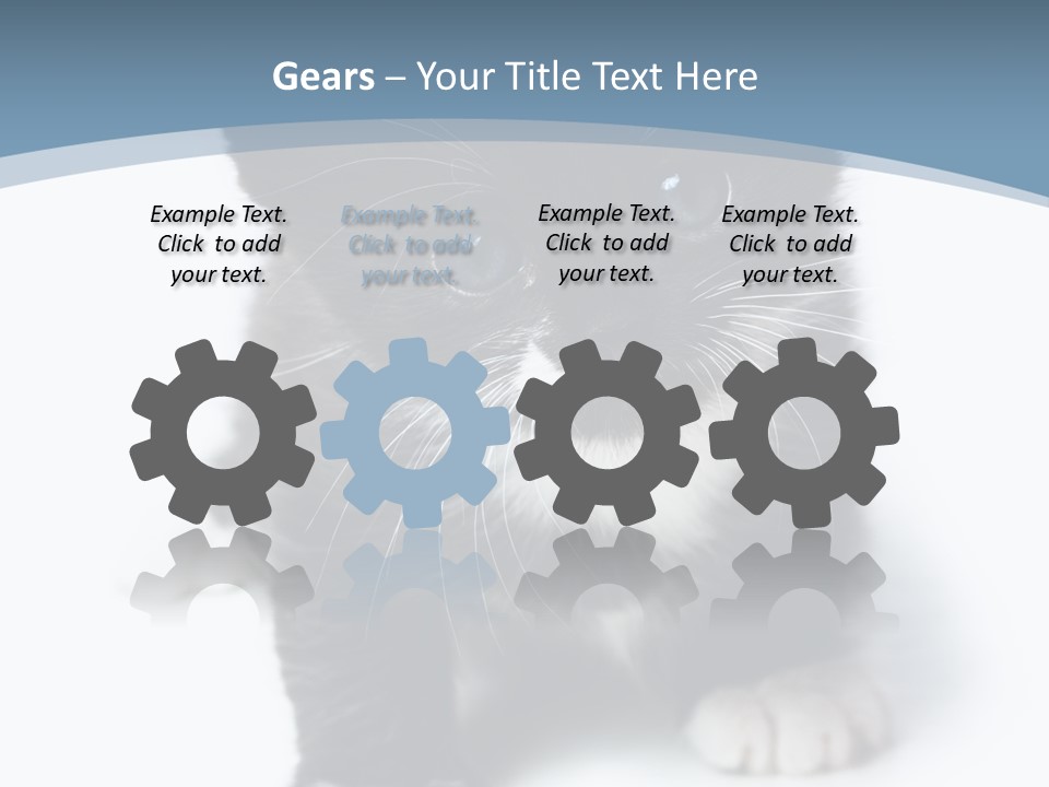 Unit Conditioner White PowerPoint Template
