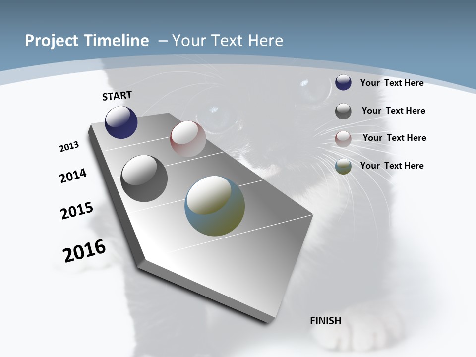 Unit Conditioner White PowerPoint Template