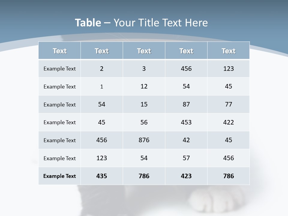 Unit Conditioner White PowerPoint Template