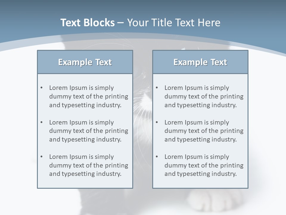 Unit Conditioner White PowerPoint Template