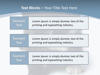Unit Conditioner White PowerPoint Template
