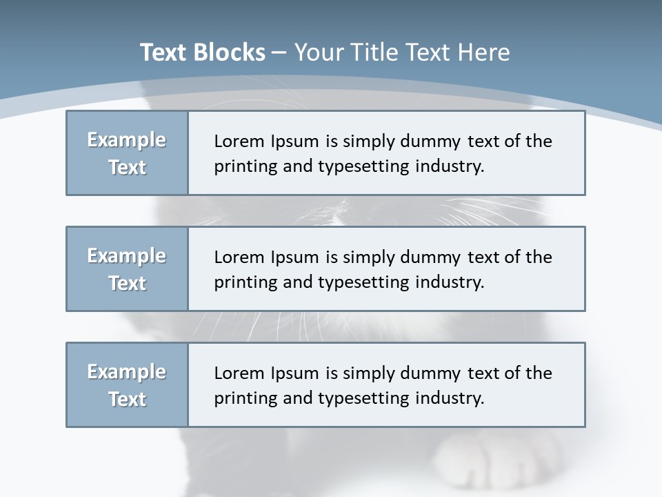 Unit Conditioner White PowerPoint Template