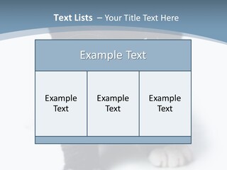 Unit Conditioner White PowerPoint Template
