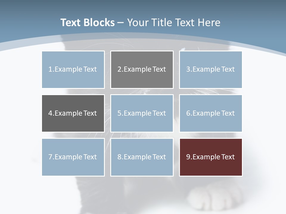 Unit Conditioner White PowerPoint Template