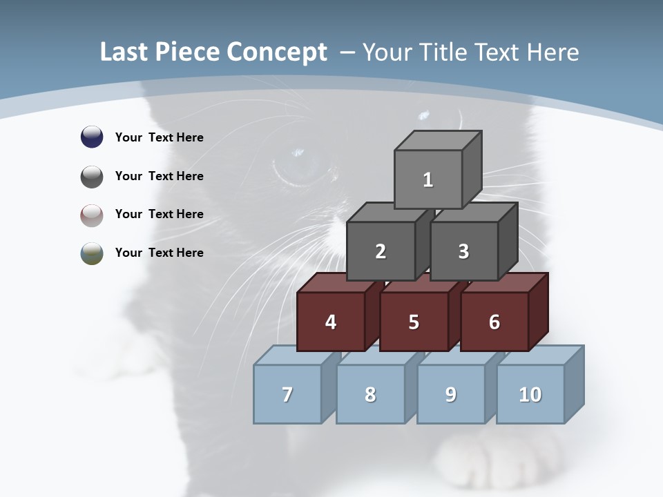 Unit Conditioner White PowerPoint Template