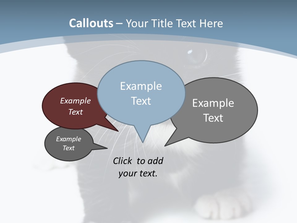 Unit Conditioner White PowerPoint Template