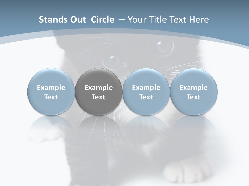 Unit Conditioner White PowerPoint Template