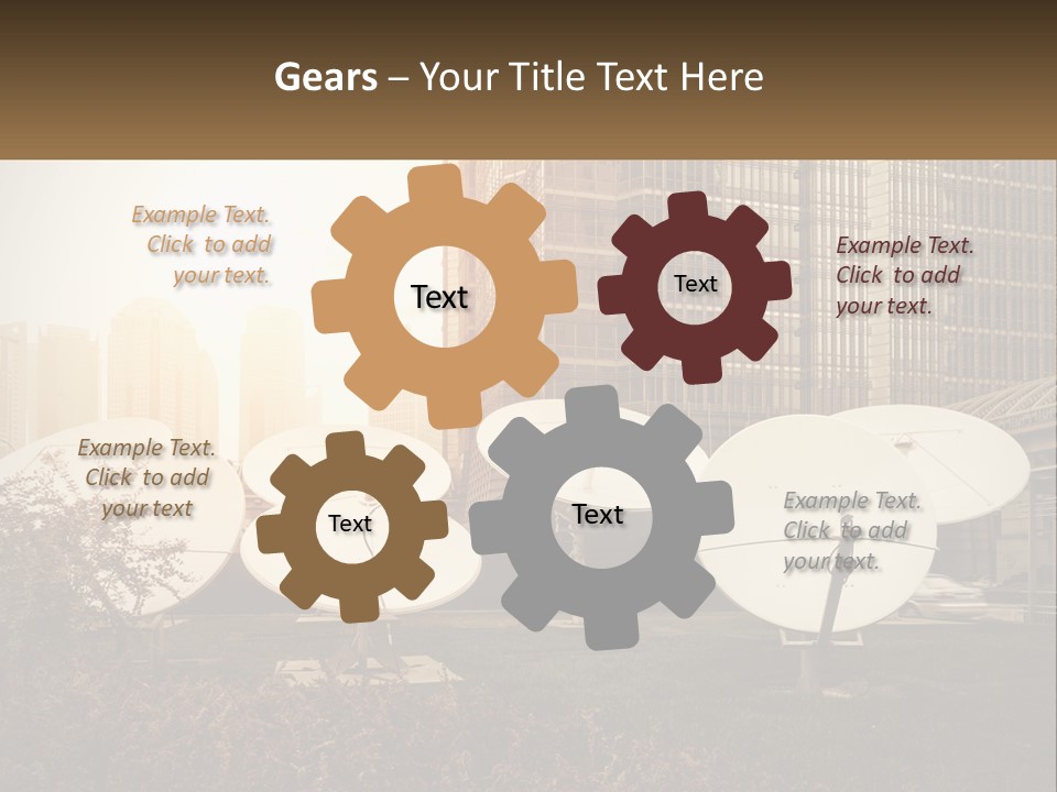 Industry Heat Cooling PowerPoint Template