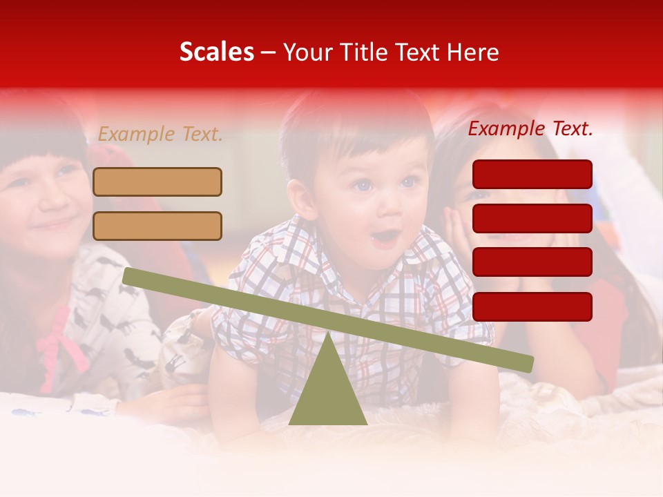 White Unit Temperature PowerPoint Template