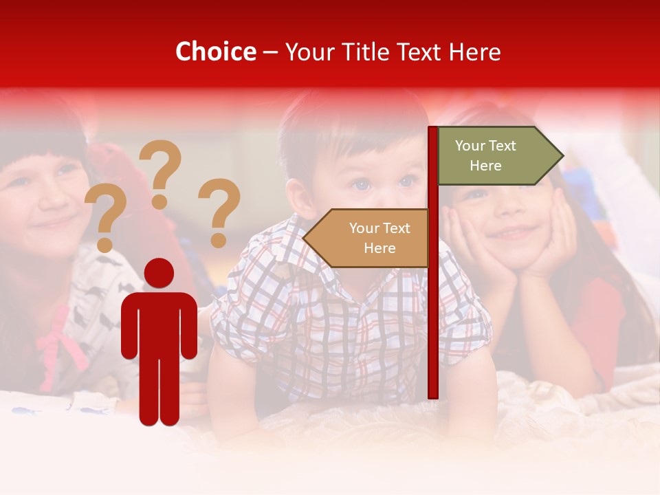 White Unit Temperature PowerPoint Template