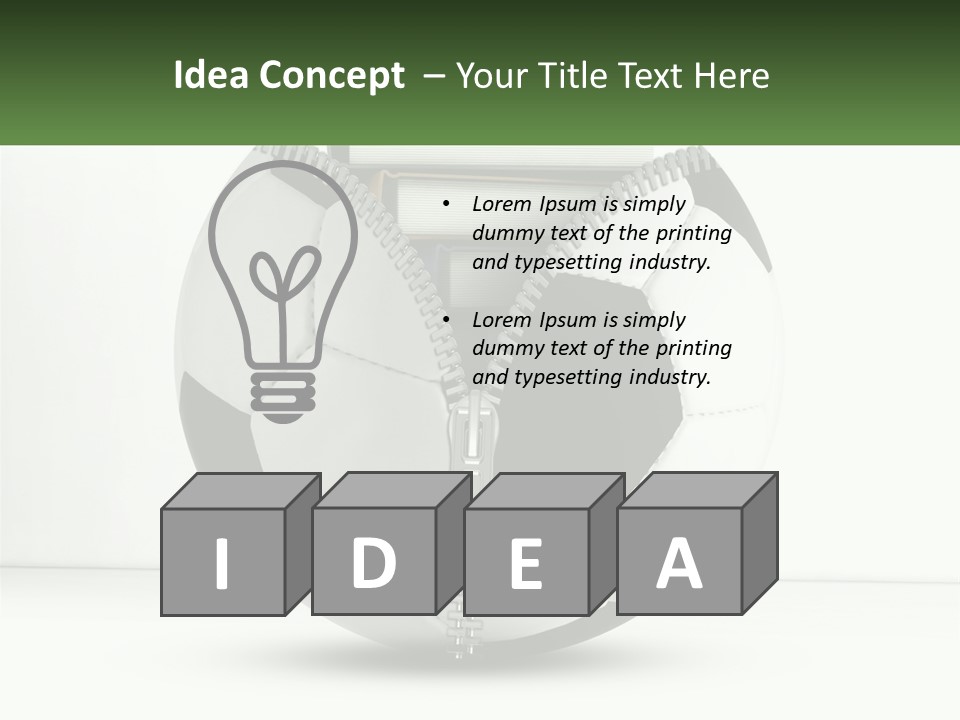 Equipment Switch Conditioner PowerPoint Template