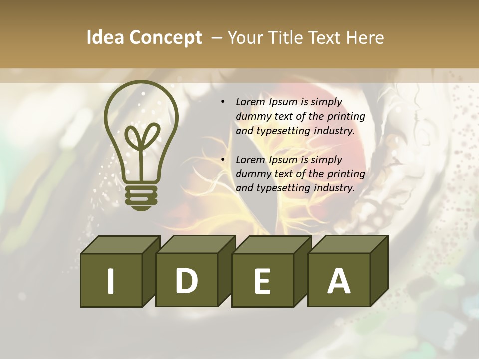 Equipment Air Industry PowerPoint Template