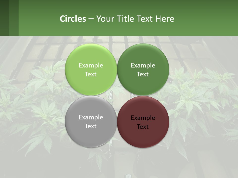 Cold Electric Air PowerPoint Template