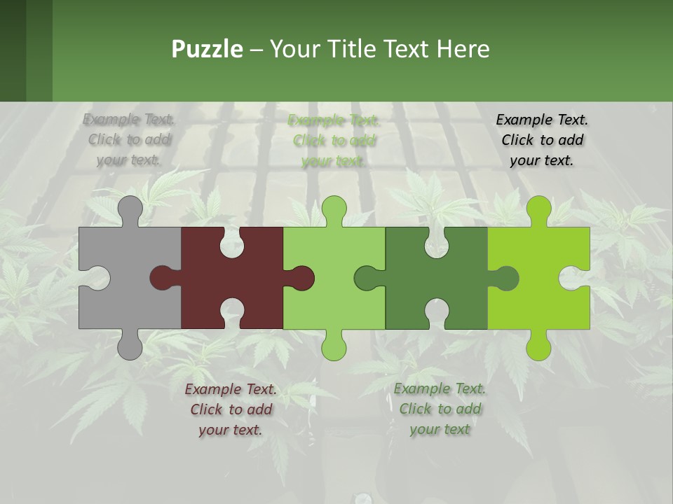 Cold Electric Air PowerPoint Template