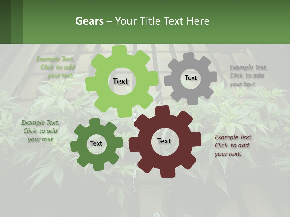 Cold Electric Air PowerPoint Template