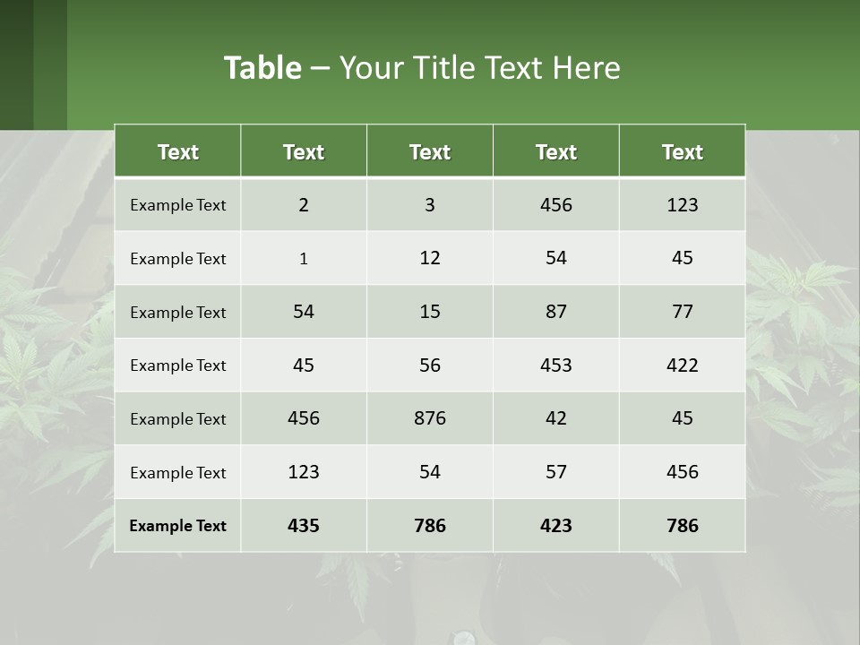 Cold Electric Air PowerPoint Template