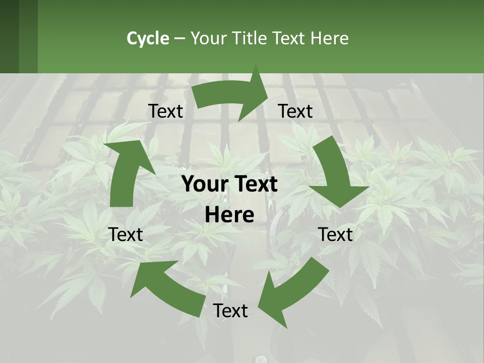 Cold Electric Air PowerPoint Template