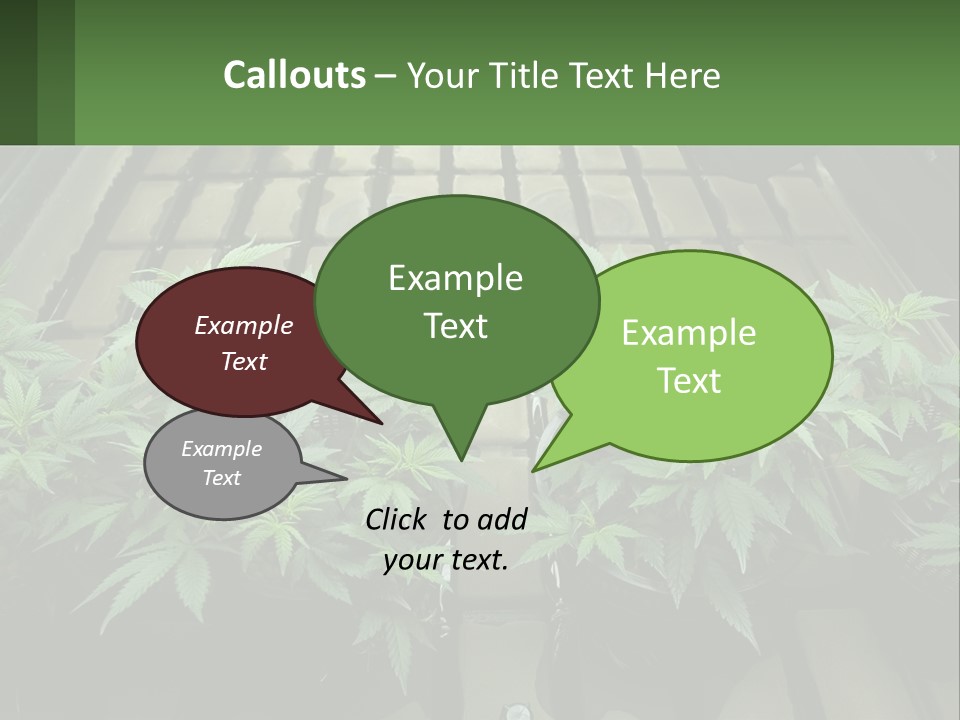 Cold Electric Air PowerPoint Template
