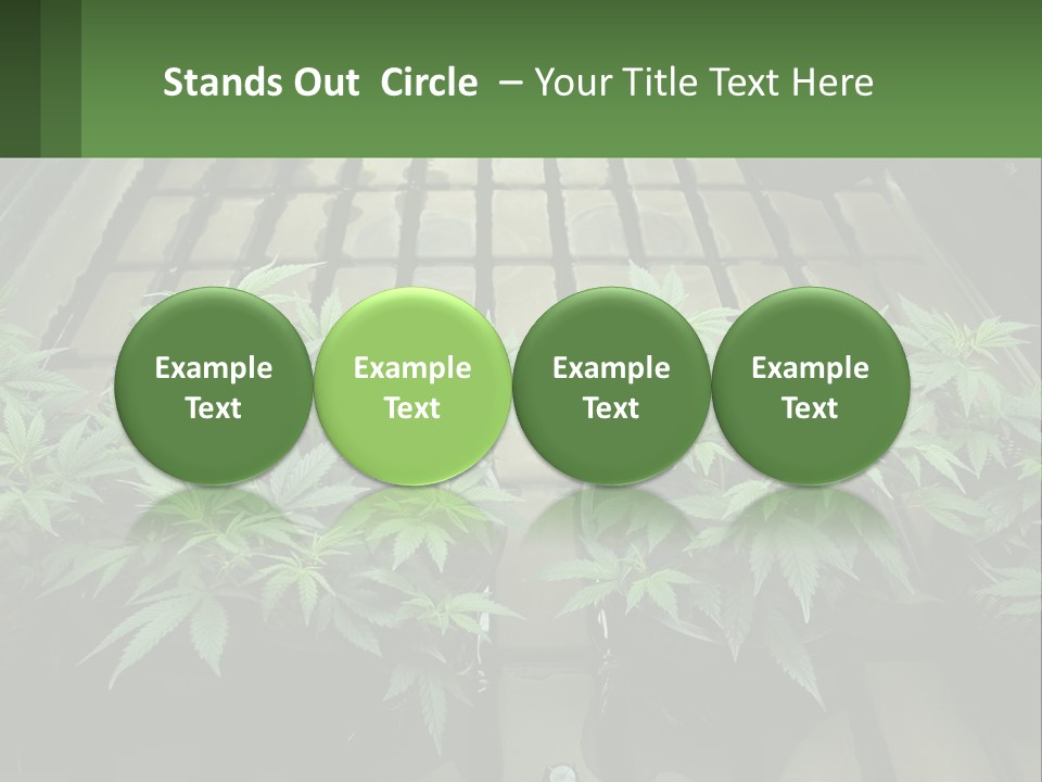 Cold Electric Air PowerPoint Template