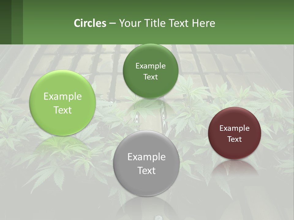 Cold Electric Air PowerPoint Template