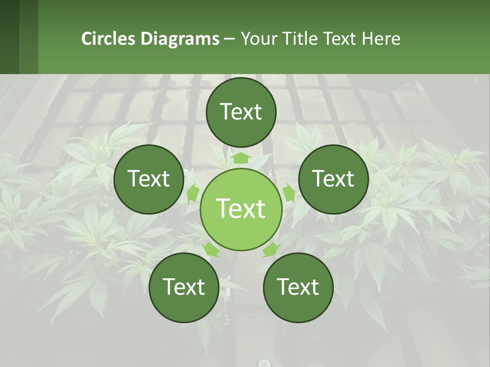 Cold Electric Air PowerPoint Template