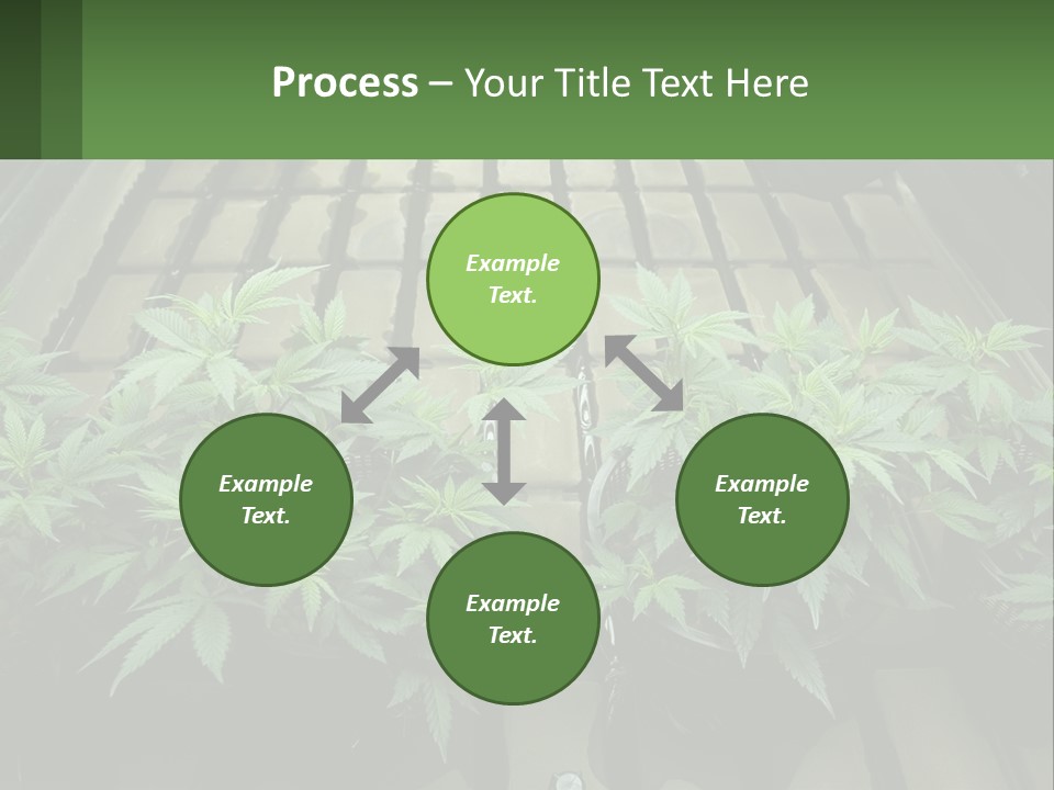Cold Electric Air PowerPoint Template
