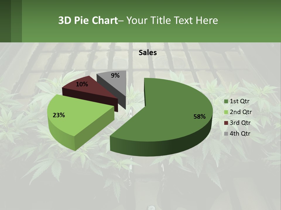 Cold Electric Air PowerPoint Template
