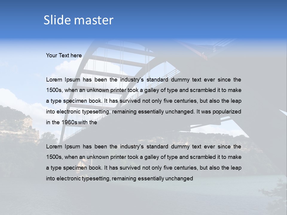 Cold Cooling Switch PowerPoint Template