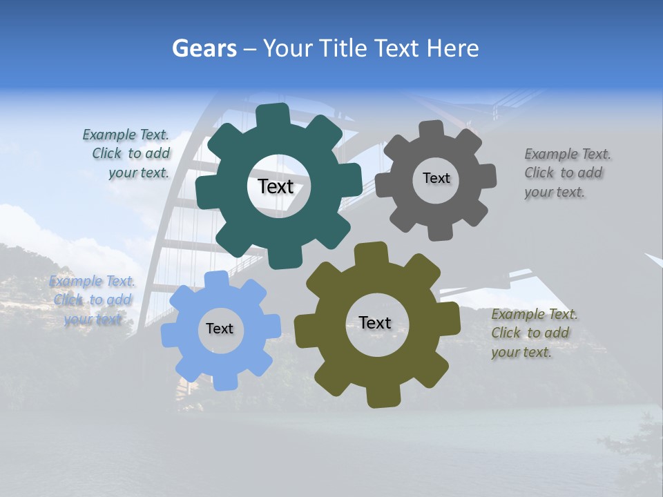 Cold Cooling Switch PowerPoint Template