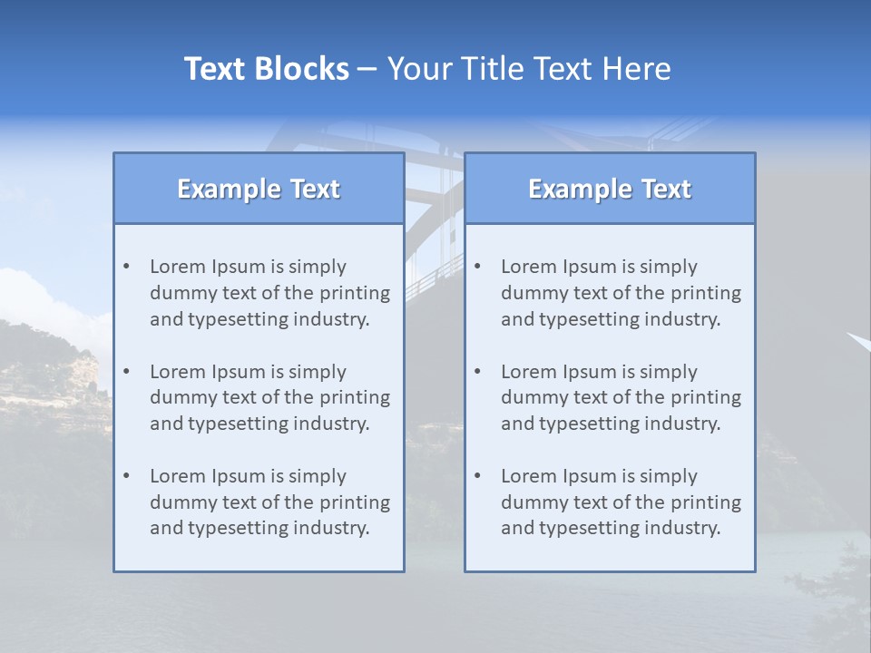 Cold Cooling Switch PowerPoint Template