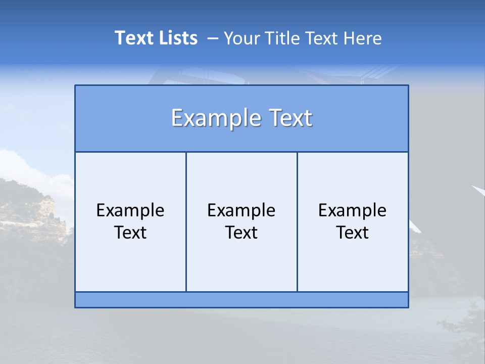 Cold Cooling Switch PowerPoint Template